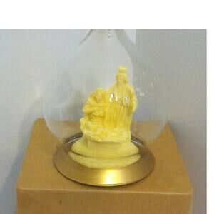 Vintage Avon Gift Collection Classic Nativity Dome Cloche Ornament